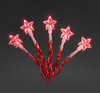 Battery Operated Red Star Lights