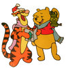 Pooh & Tigger Wndow Sticker