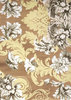 Roll of Wrapping Paper - Flowers on Gold