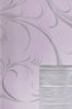 Roll of Wrapping Paper - Lilac with Silver Swirl