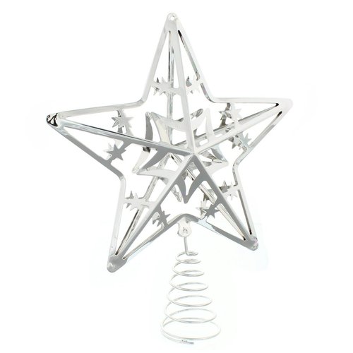 Silver Treetop Star