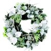 Pre Lit Silver Wreath