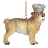 Bulldog with Crown