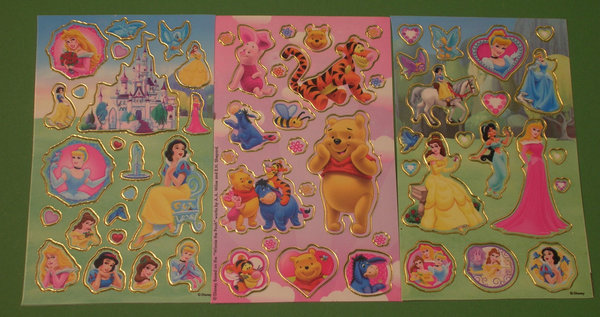 Pack of Disney Stickers