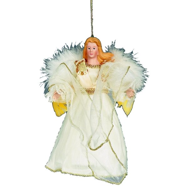 Angel in Ivory Dress