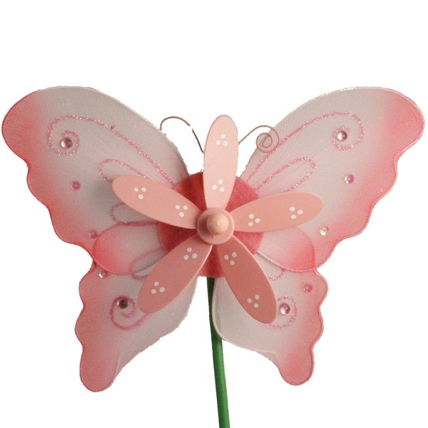 Pink Butterfly Pick
