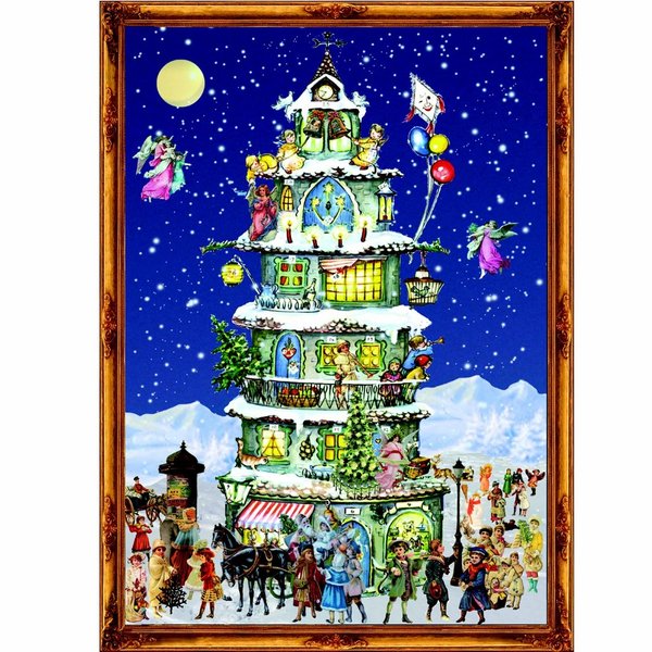 Advent Calendar - Tall House