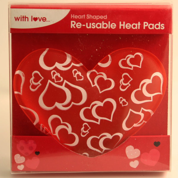 Reusable Heat Pad (hearts)